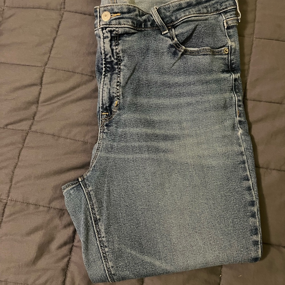 Old Navy High-Rise Blue Jeans